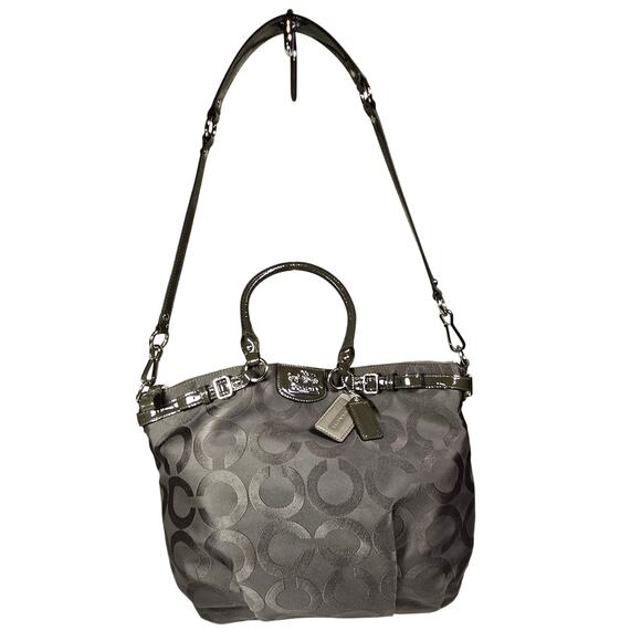 Coach Handbags - Coach Madison OP Art Lindsey Tote Shoulder Bag 18645